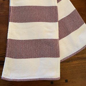 Teema Cotton Turkish Towel - THE MAROON STROKES